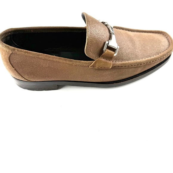 Allen Edmonds Fiesole Brown Slip On Loafers 8.5 D Includes pair of AE Shoe Bags - Picture 4 of 16